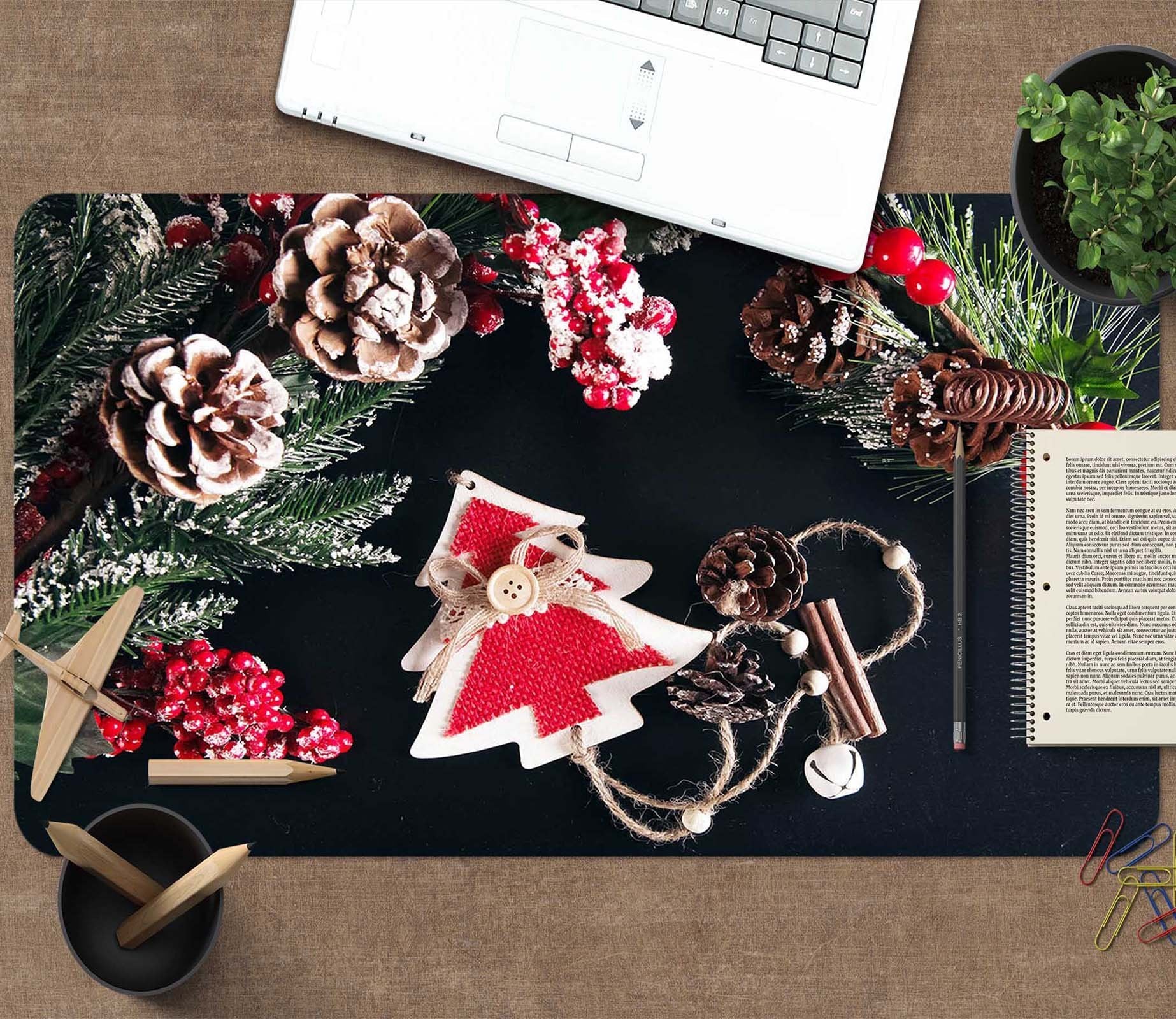 3D Decorative Christmas 017 Desk Mat Mat AJ Creativity Home 