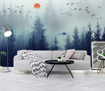 3D Twilight Is Heavy 623 Wall Murals