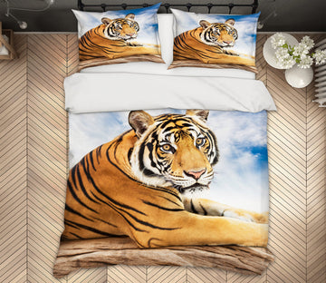 3D Tiger 72028 Bed Pillowcases Quilt