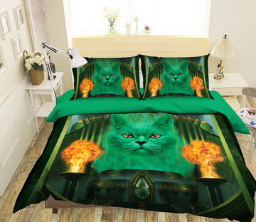 3D Cat The Great And Powerful Def 025 Bed Pillowcases Quilt Exclusive Designer Vincent