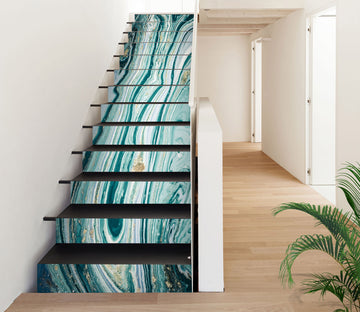 3D Blue Color Texture 268 Stair Risers