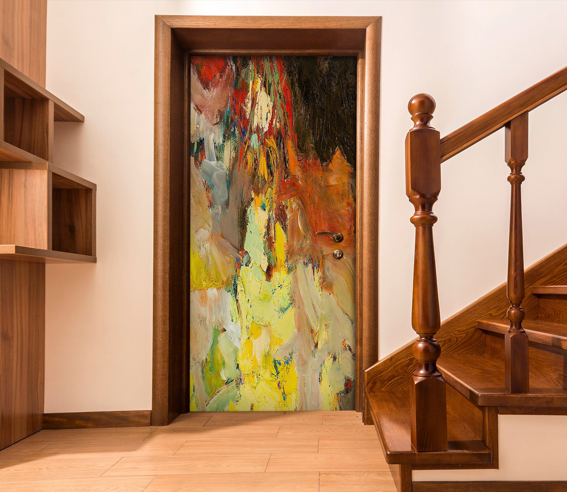 3D Paint Texture 9306 Allan P. Friedlander Door Mural