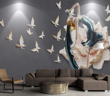 3D Art Butterfly WG022 Wall Murals