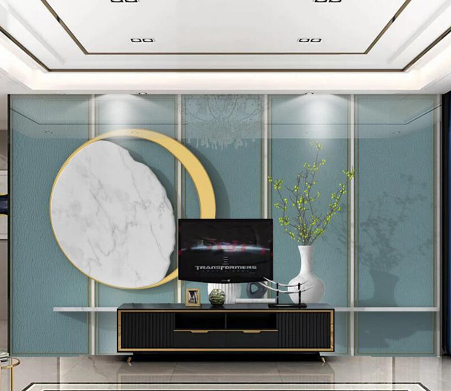 3D Moon Cloud 213 Wall Murals