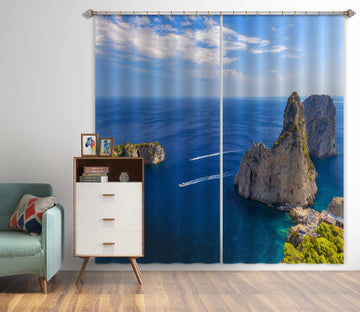 3D Beautiful Scene 052 Marco Carmassi Curtain Curtains Drapes Wallpaper AJ Wallpaper 