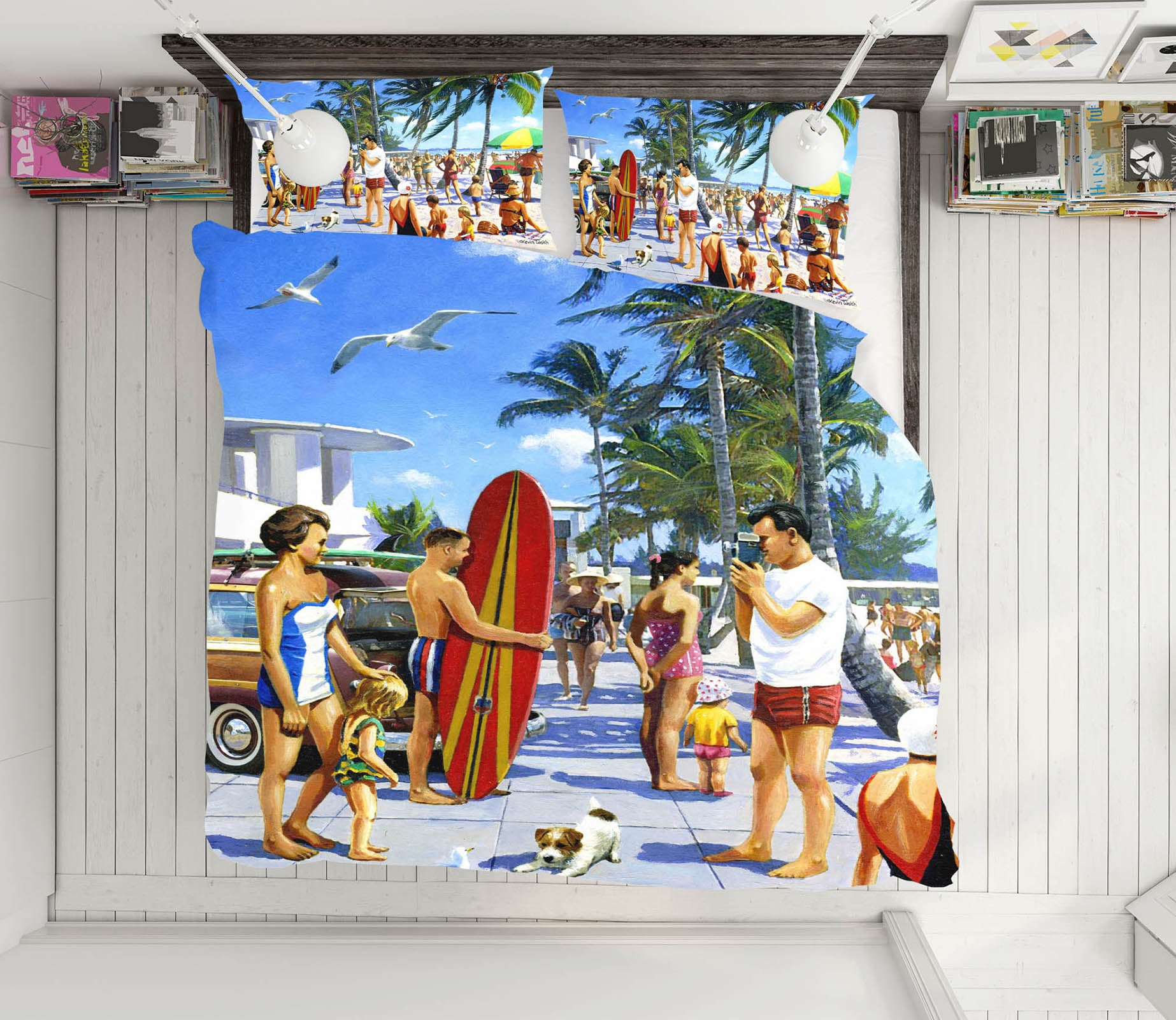 3D Beach 12531 Kevin Walsh Bedding Bed Pillowcases Quilt