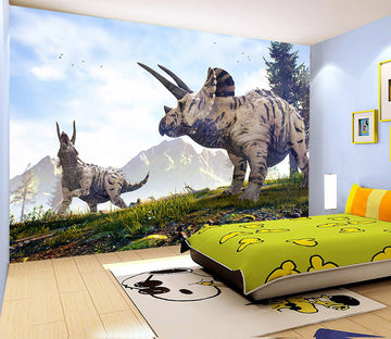 3D Unicorn Dragon 1563 Wall Murals