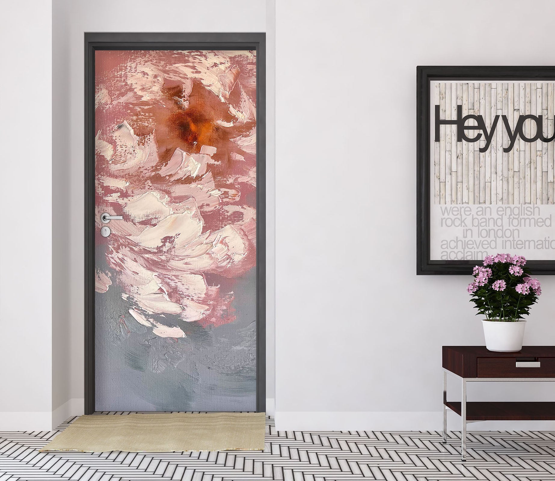 3D Art Graffiti 3075 Skromova Marina Door Mural