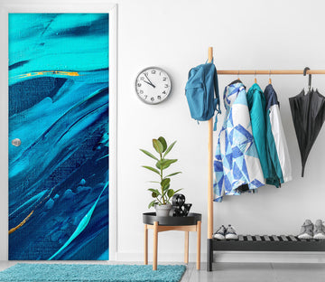 3D Art Blue 3111 Skromova Marina Door Mural