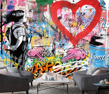 3D Interesting Graffiti 1 Wallpaper AJ Wallpaper 2 