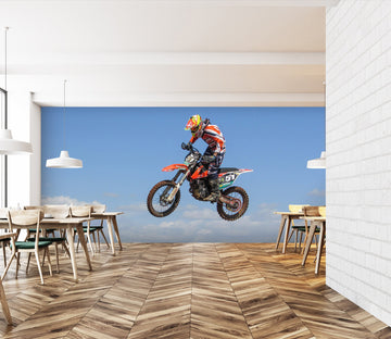 3D Motocross 999 Vehicle Wall Murals Wallpaper AJ Wallpaper 2 