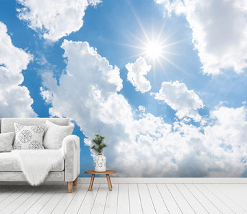 3D Clear Sky 1456 Wall Murals