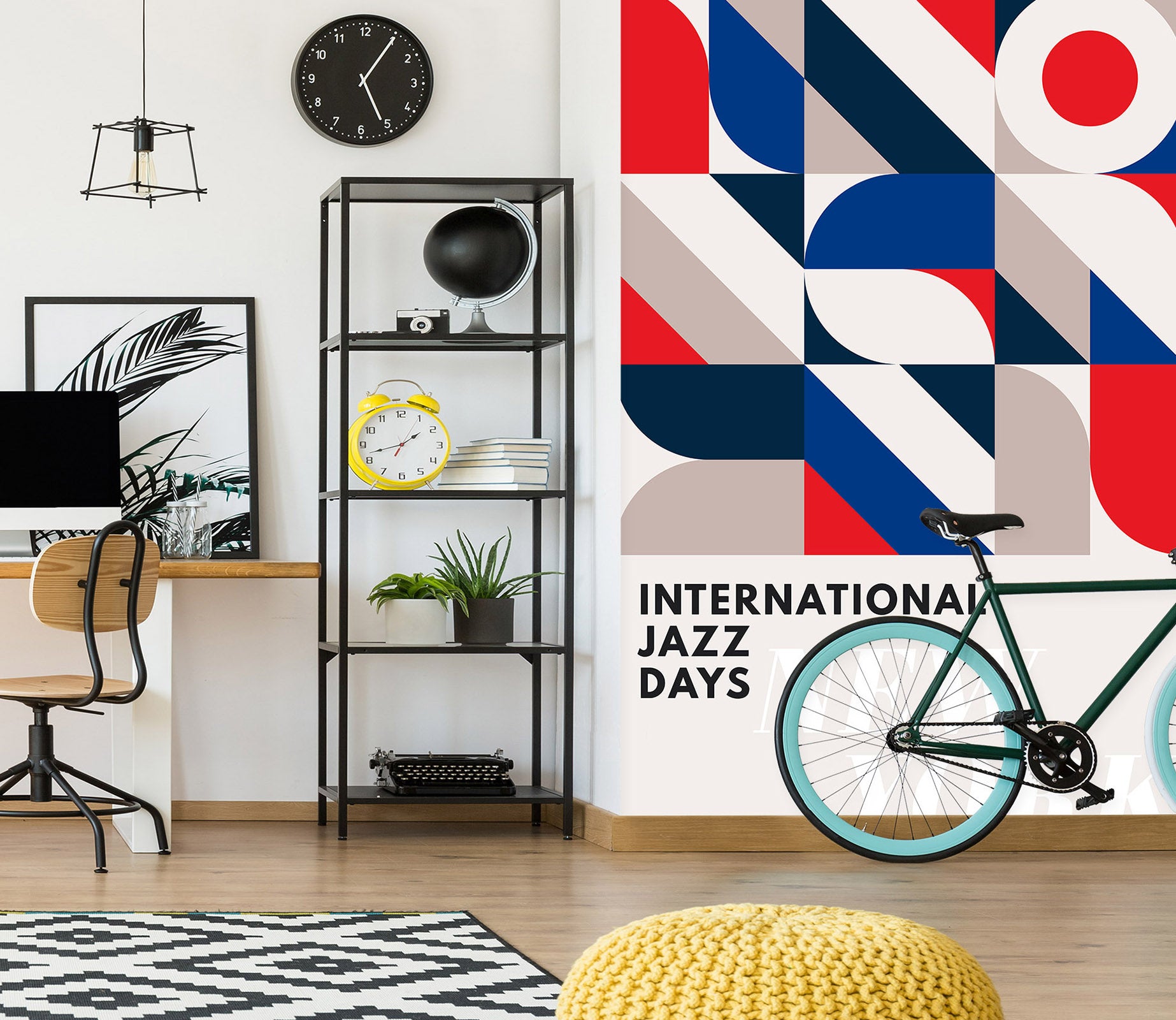 3D Color Modern 1462 Boris Draschoff Wall Mural Wall Murals