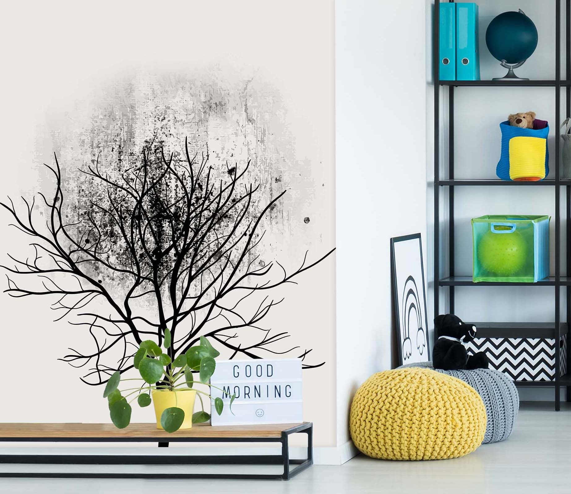 3D Dead Branch 1423 Boris Draschoff Wall Mural Wall Murals