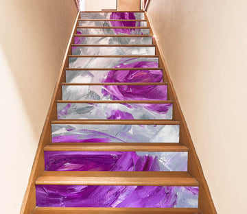3D Elegant Purple 3945 Skromova Marina Stair Risers