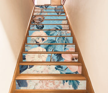 3D Flowers 109218 Andrea Haase Stair Risers