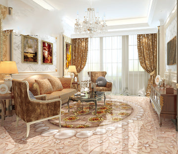 3D Pearl Pattern 496 Floor Mural  Wallpaper Murals Rug & Mat Print Epoxy waterproof bath floor