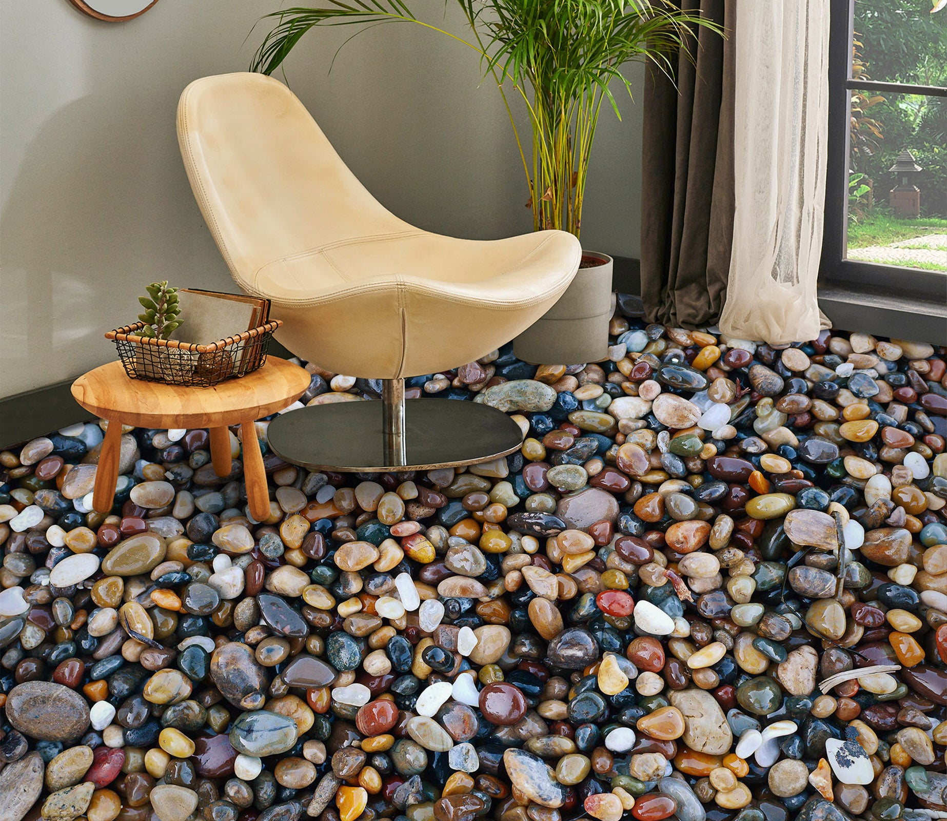 3D Comfortable Stones 321 Floor Mural  Wallpaper Murals Rug & Mat Print Epoxy waterproof bath floor