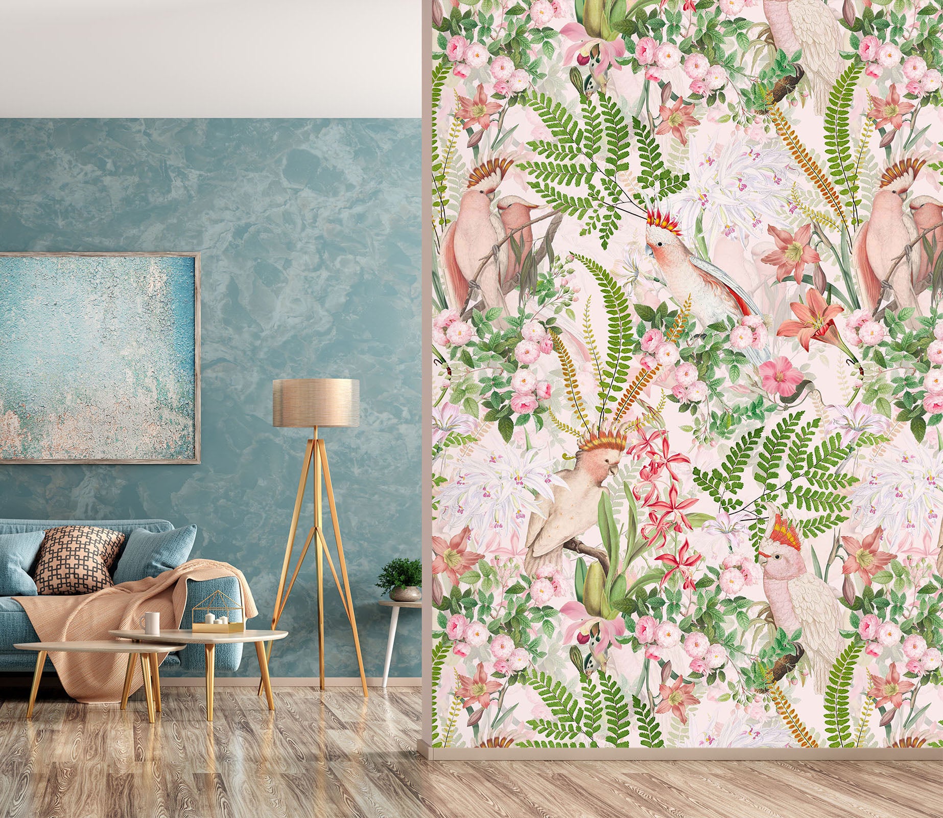 3D Pink Tree 183 Uta Naumann Wall Mural Wall Murals