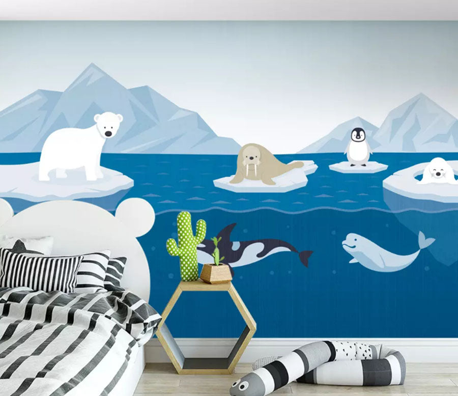 3D Sea Fish 2190 Wall Murals