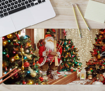 3D Tree Santa 53200 Christmas Desk Mat Xmas