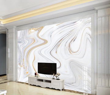 3D Silver Current WC651 Wall Murals