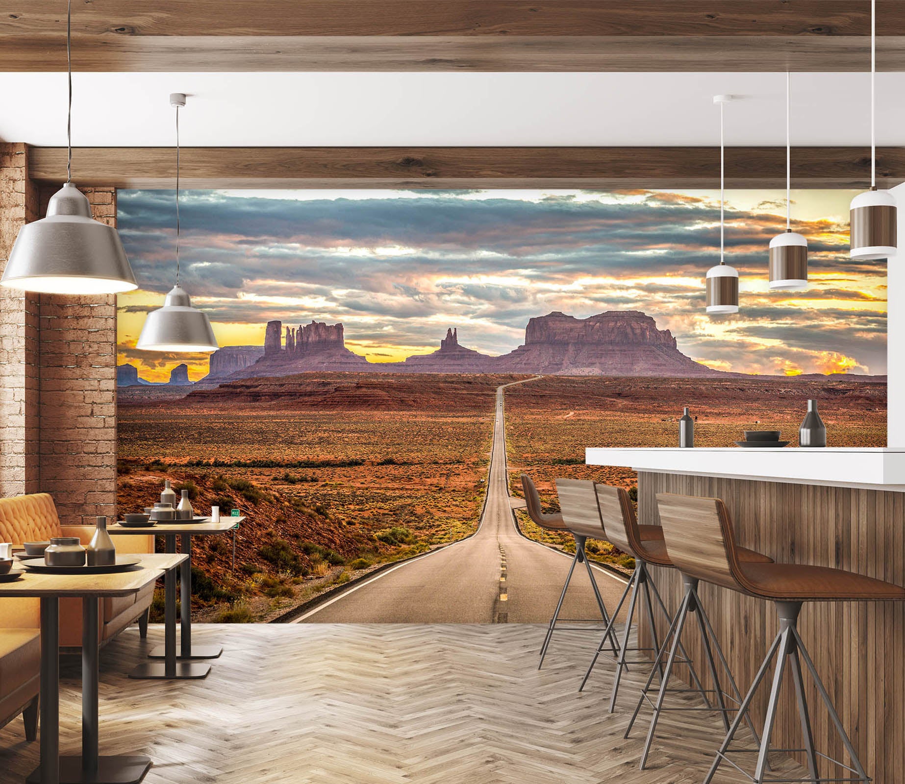 3D Prairie Road 1411 Marco Carmassi Wall Mural Wall Murals