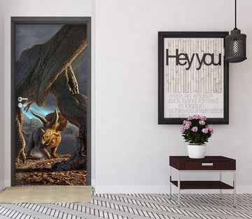 3D Dinosaur 112128 Jerry LoFaro Door Mural