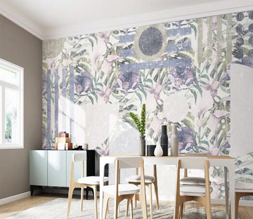 3D Flowering Plant WC1312 Wall Murals