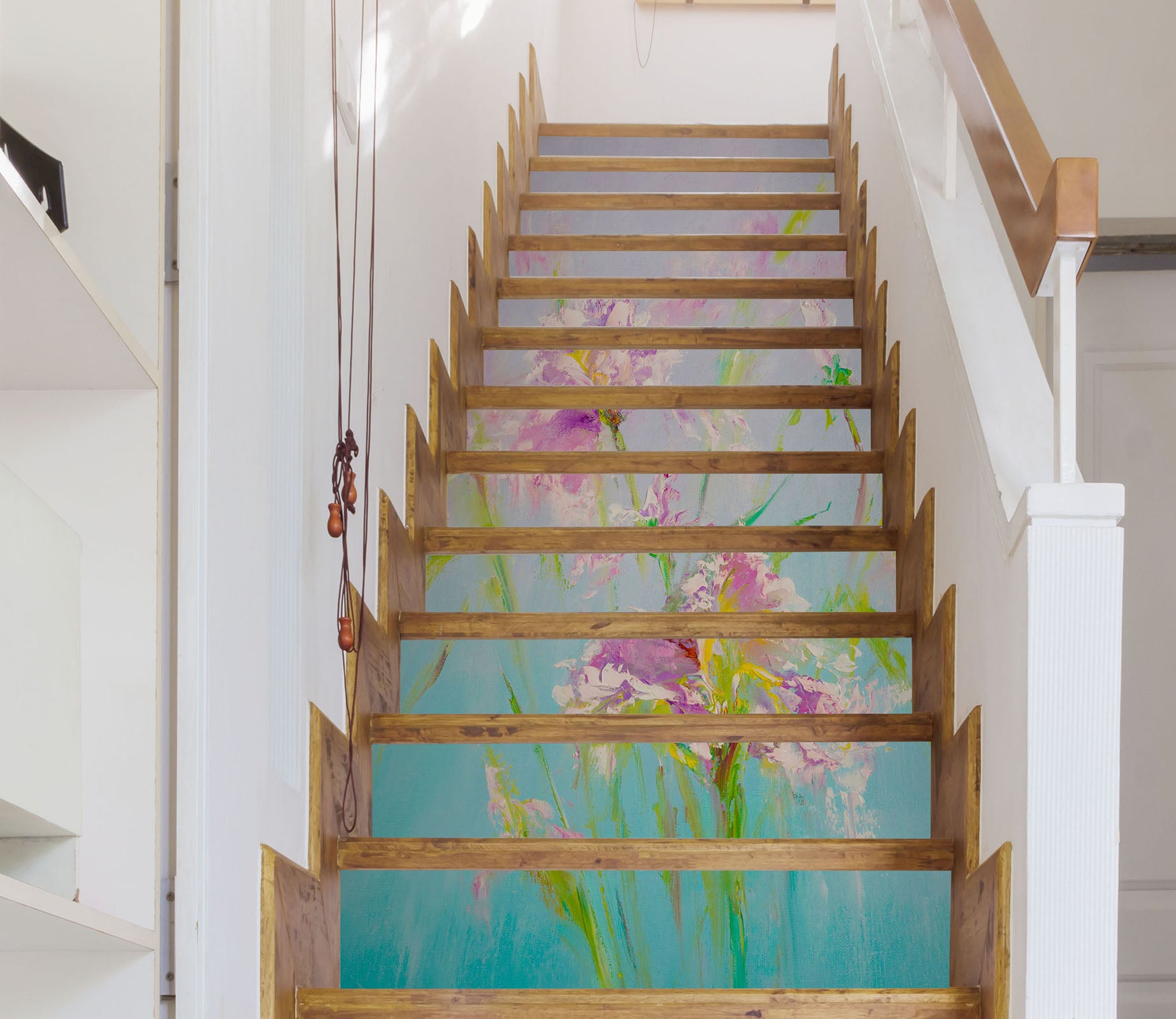 3D Pink Cute Bouquet 2149 Skromova Marina Stair Risers