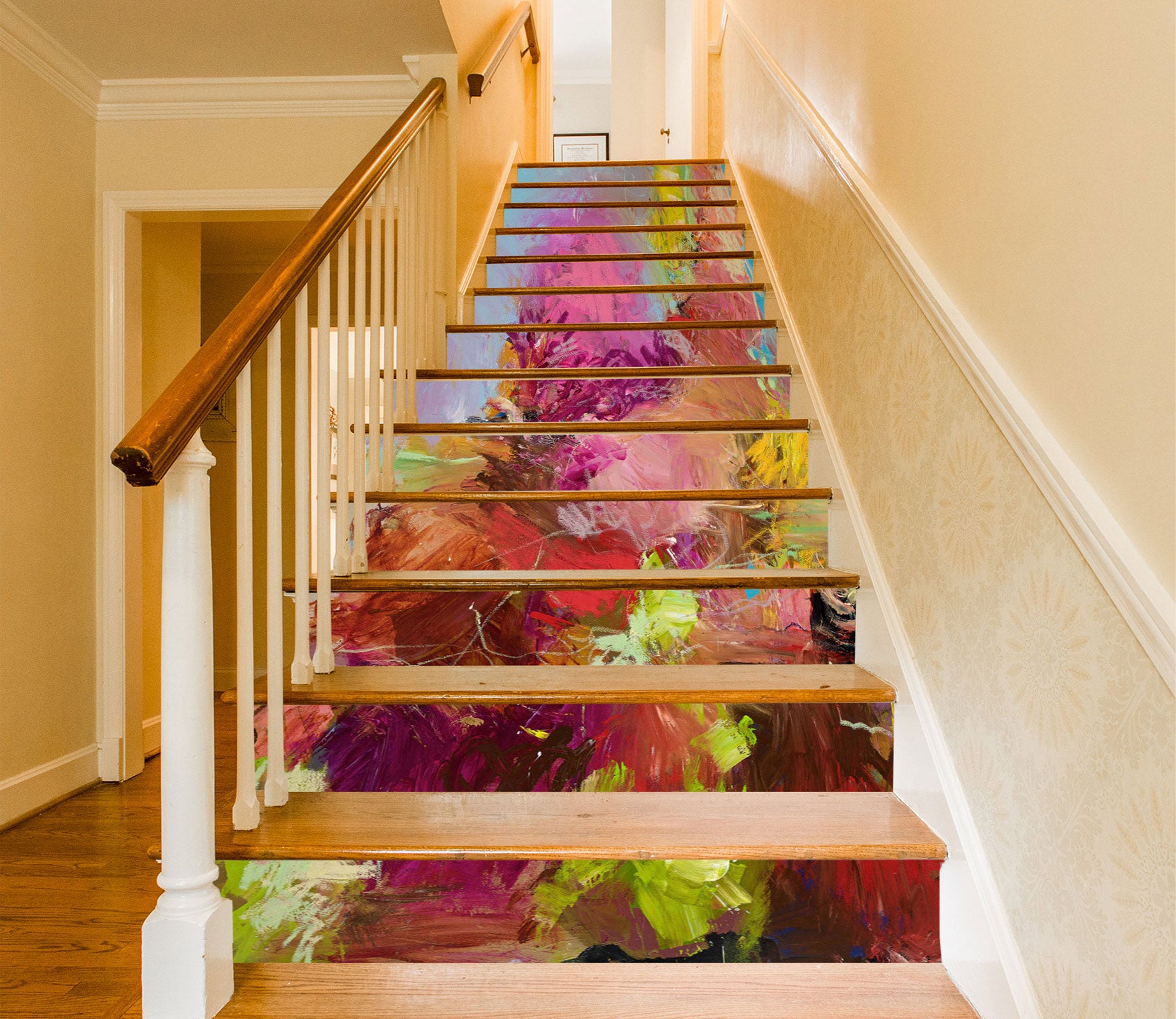 3D Oil Painting Texture 90181 Allan P. Friedlander Stair Risers