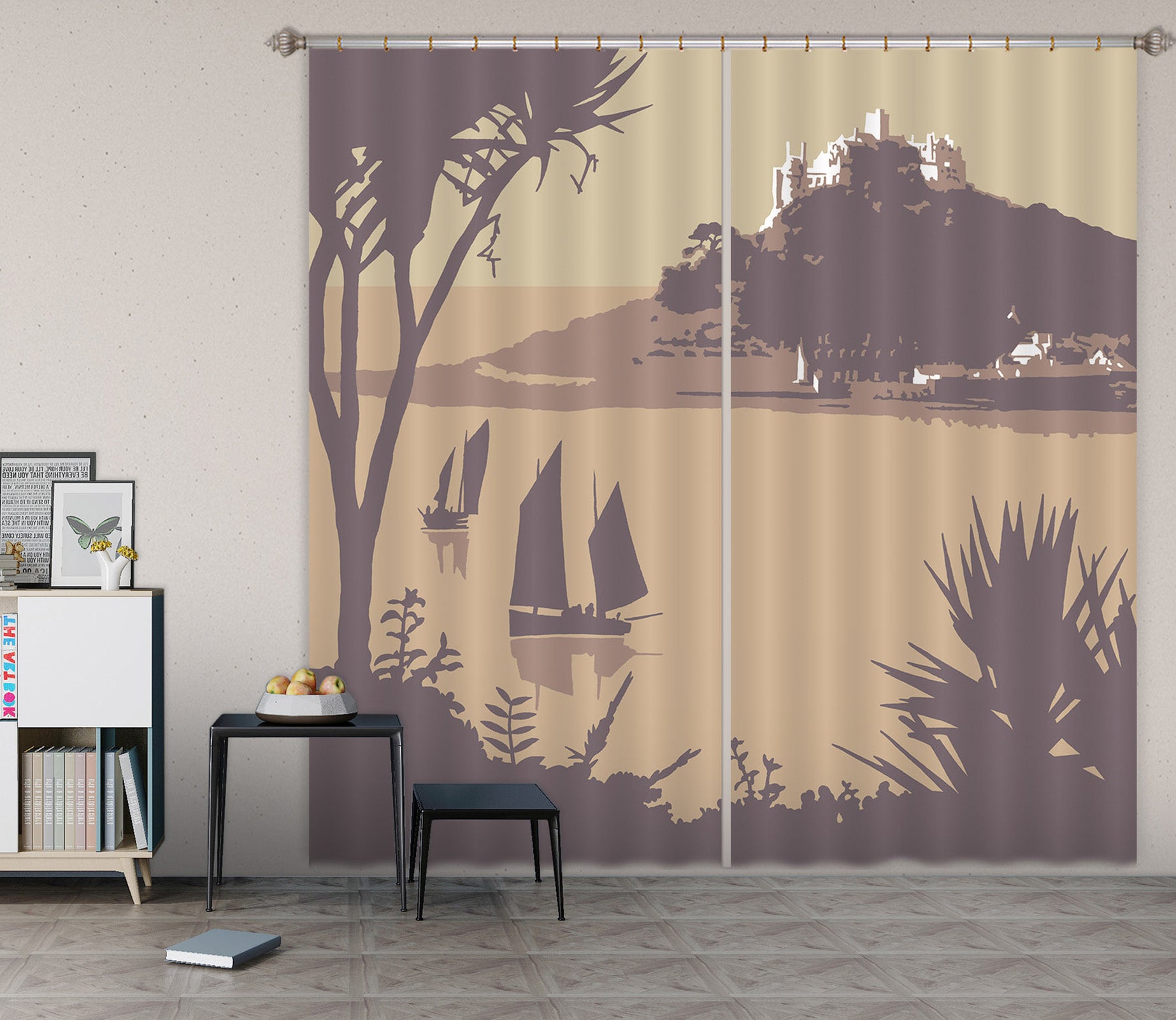 3D Marazion 118 Steve Read Curtain Curtains Drapes