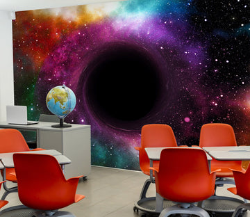 3D Wormhole Stars 137 Wall Murals