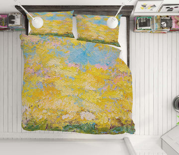 3D Yellow Paint 1064 Allan P. Friedlander Bedding Bed Pillowcases Quilt