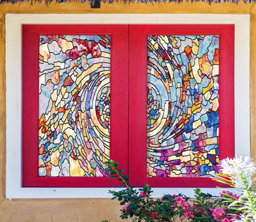 3D Graffiti Graphics 181 Window Film Print Sticker Cling Stained Glass UV Block