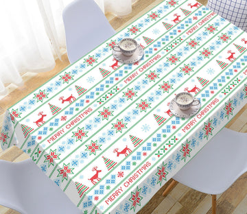 3D Cross Stitch Snowflake 7 Tablecloths Tablecloths AJ Creativity Home 
