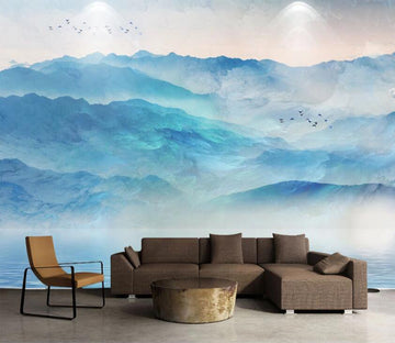 3D Dream Blue Mountains 2013 Wall Murals