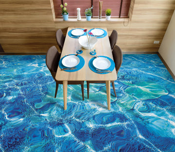 3D Sea And Light Ripples 1472 Floor Mural  Wallpaper Murals Self-Adhesive Removable Print Epoxy