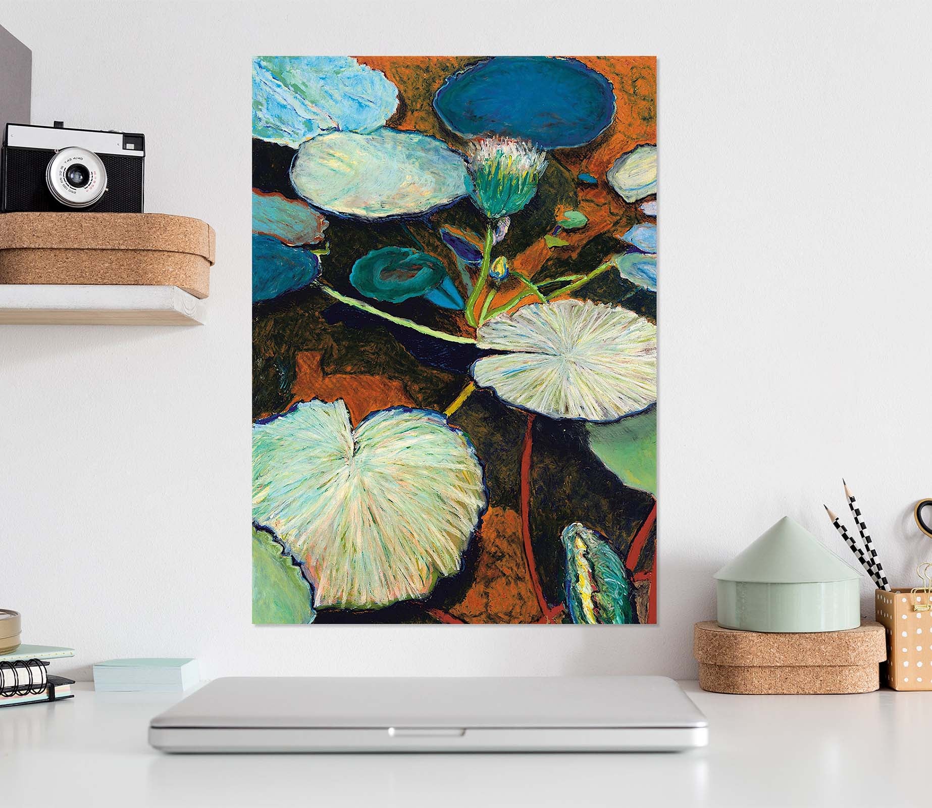 3D Frogs Hideaway 301 Allan P. Friedlander Wall Sticker