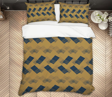 3D Block Pattern 98154 Kasumi Loffler Bedding Bed Pillowcases Quilt