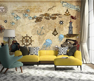 3D Underwater World WC37 Wall Murals Wallpaper AJ Wallpaper 2 