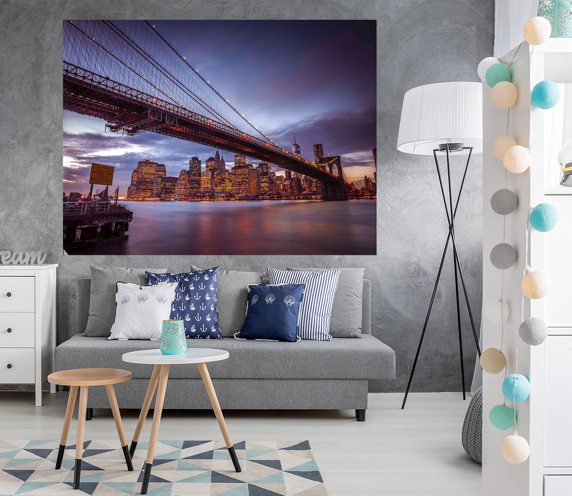 3D Bridge Across The Sea 027 Assaf Frank Wall Sticker