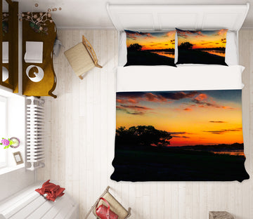 3D Sunset 8530 Beth Sheridan Bedding Bed Pillowcases Quilt
