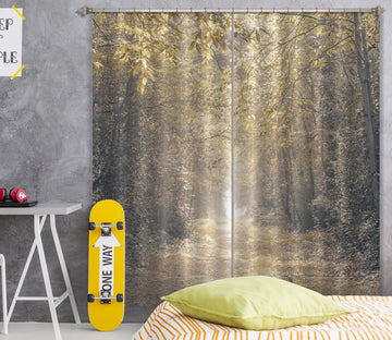 3D Deep Forest 6402 Assaf Frank Curtain Curtains Drapes