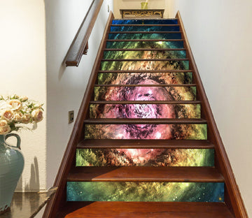 3D Galaxy Vortex 302 Stair Risers