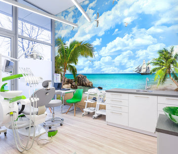 3D Beach Starfish 298 Wall Murals