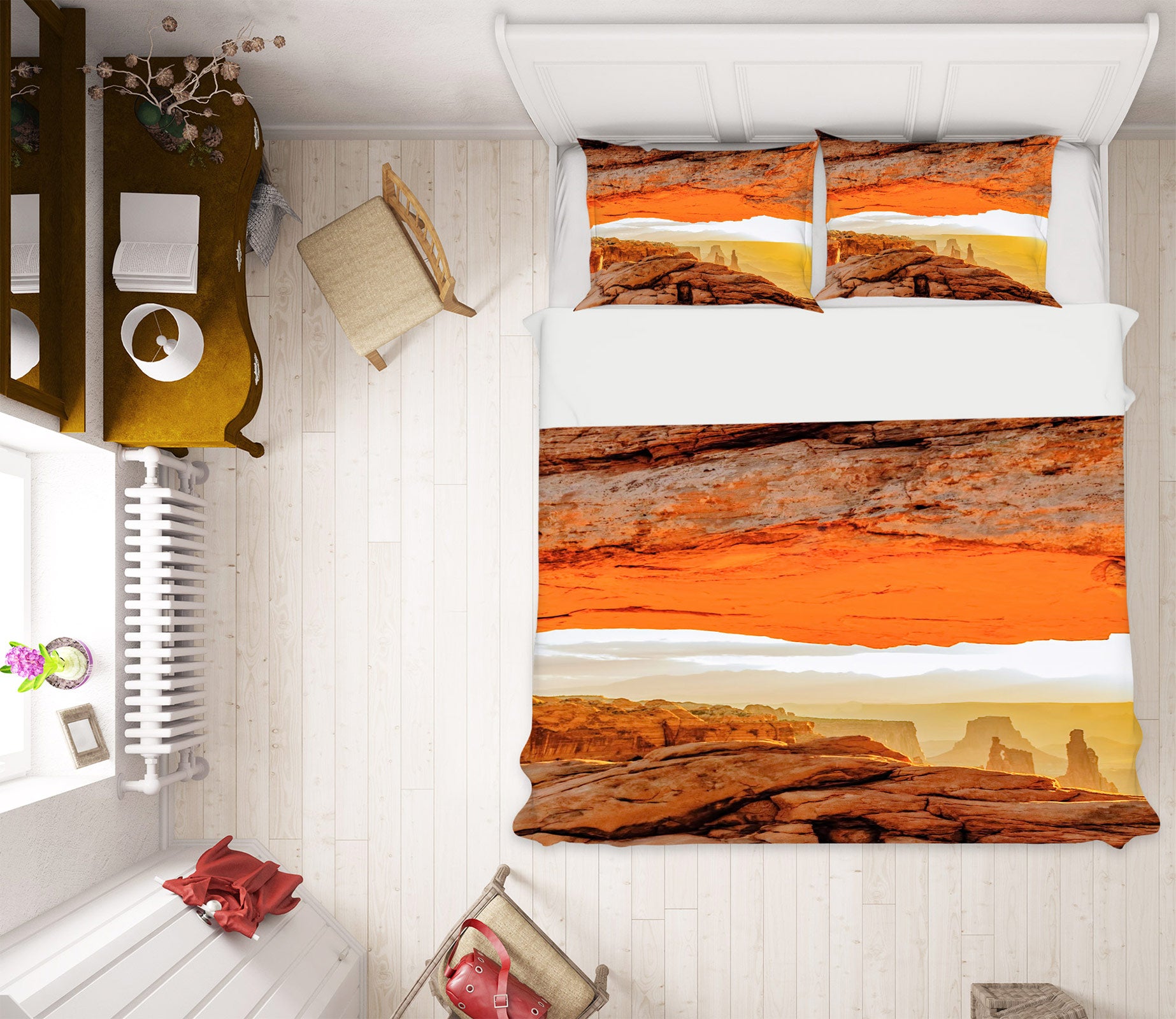 3D Stone Rock 8539 Beth Sheridan Bedding Bed Pillowcases Quilt