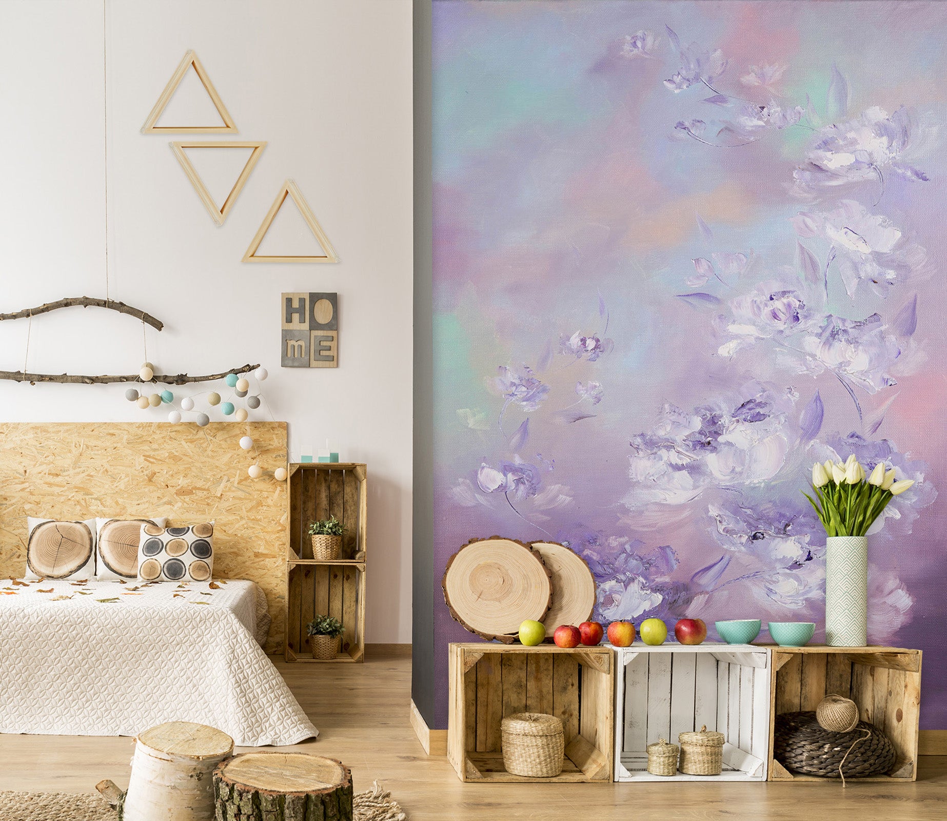 3D Beautiful Flower 272 Skromova Marina Wall Mural Wall Murals