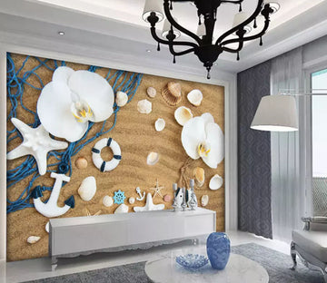 3D Beach Starfish 2183 Wall Murals