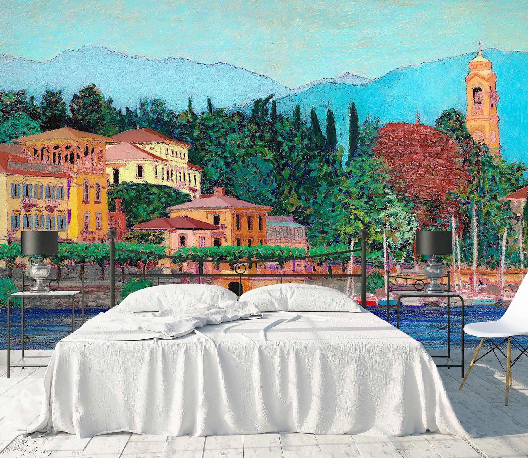 3D Forest Villa 248 Allan P. Friedlander Wall Mural Wall Murals